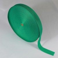 Polypropylene Webbing - 25mm - Emerald