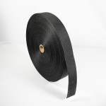 Hard Stiff Polypropylene Webbing - 50mm - Black