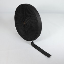 Polypropylene Webbing Twill Weave - 30mm - Black