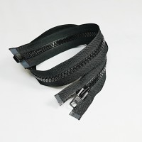 Black YKK Zip Chunky - 38cm