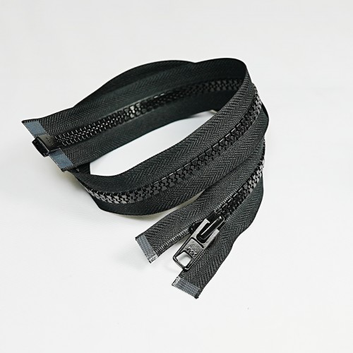 Black YKK Zip Chunky - 33cm