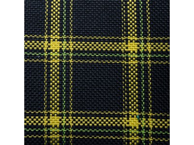 VW Golf MK 1 Yellow Tartan - Old School (Pre -Order)