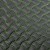 Wave Quilted Vinyl Fabric - Green Stitch