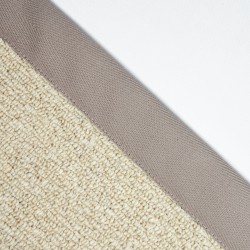 Herringbone Carpet Edge Binding Tape 120mm - Cappuccino