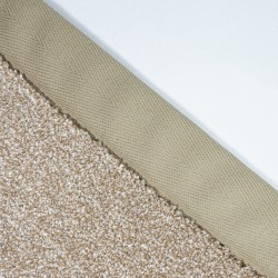 Herringbone Carpet Edge Binding Tape 120mm - Hemp