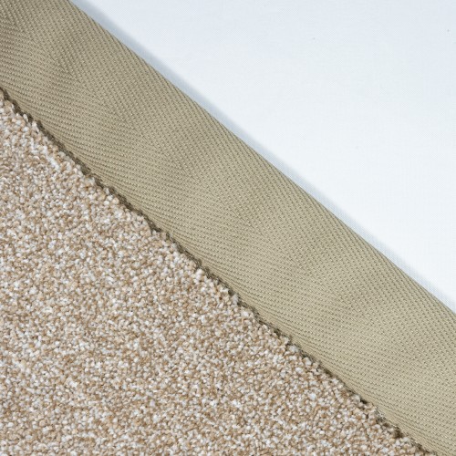 Herringbone Carpet Edge Binding Tape 120mm - Hemp