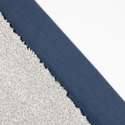 Herringbone Carpet Edge Binding Tape 120mm - Navy