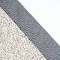 Herringbone Carpet Edge Binding Tape 120mm - Quarry Grey (per mtr) Herringbone Carpet Edge Binding Tape 120mm - Quarry Grey (per mtr)