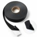 Black Self Adhesive Herringbone Webbing Tape 38mm