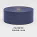 Stair Runner & Carpet Edging Tape 120mm Wide - Herringbone - Blue - Polyester
