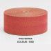Stair Runner & Carpet Edging Tape 120mm Wide - Herringbone - Red (50mtr Roll) - Polyester Stair Runner & Carpet Edging Tape 120mm Wide - Herringbone - Red (50mtr Roll) - Polyester