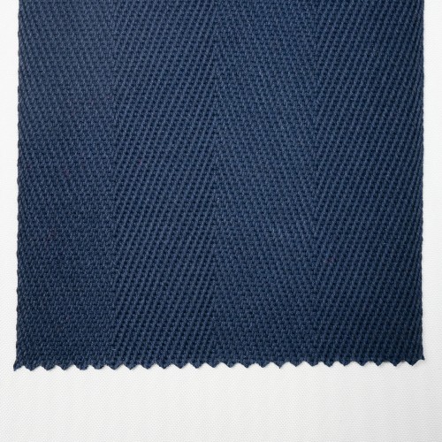 Herringbone Carpet Edge Binding Tape 120mm - Navy