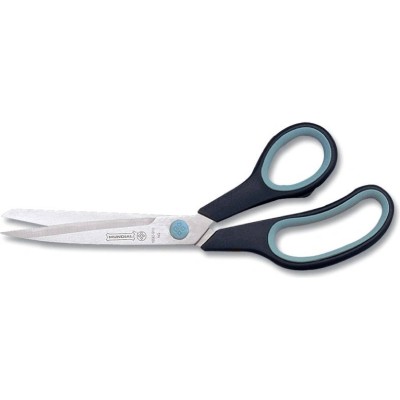 Mundial 9 1/2"  1890 Pro Dressmakers Cushion Soft Scissors - Blue