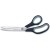 Mundial 9 1/2"  1890 Pro Dressmakers Cushion Soft Scissors - Blue