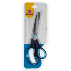 Mundial 9 1/2" Pro Dressmakers Cushion Soft Scissors - Blue