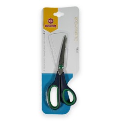 Mundial 8 1/2" All Purpose Cushion Soft Scissors - Green