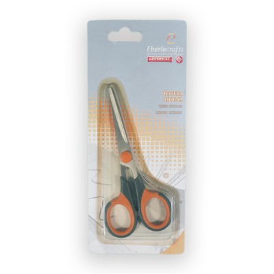 Mundial 5 1/2" All Purpose Scissors Orange