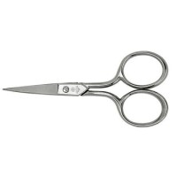 Mundial 426-4 Straight Embroidery Scissors – 4" Nickel Plated
