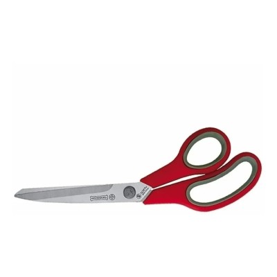 Mundial 9 1/2"  1890 Pro Dressmakers Cushion Soft Scissors - Red