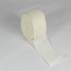 Scrim Hessian Wired Ribbon 60mm - Cream
