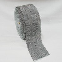 Stair Runner & Carpet Edging Tape 120mm Wide - Herringbone - Natural - Polyester